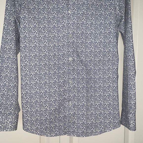 RW&CO Men’s Slim Fit Floral Patterned Dress Shirt - Picture 5 of 7